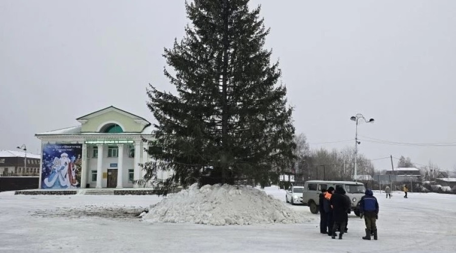 🎄На площади установили главн...