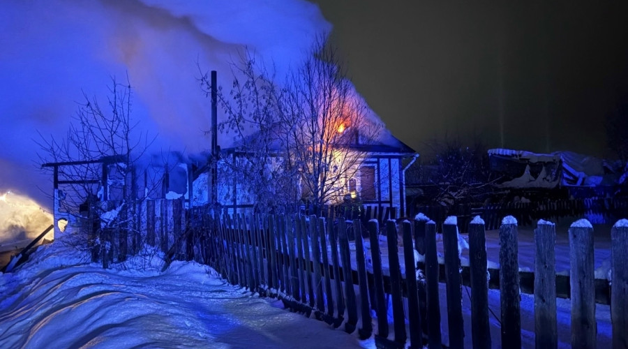 Пожар в Ивделе ликвидировали ?...