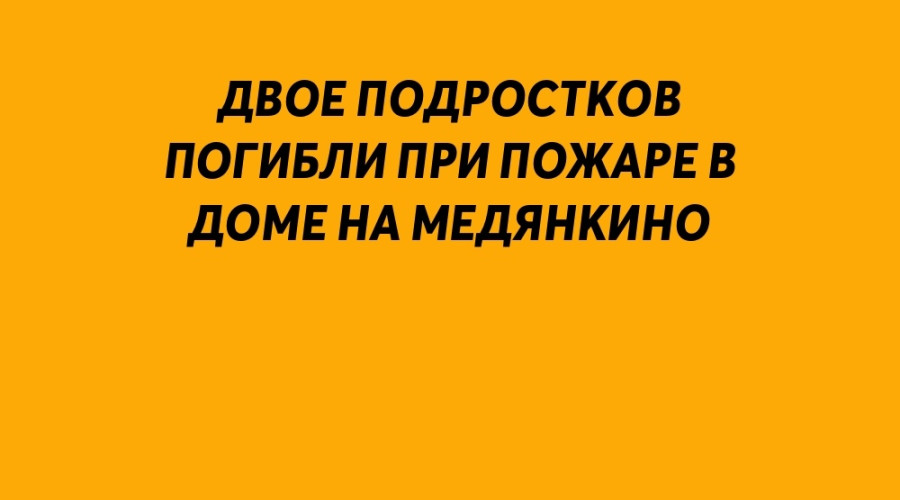 В Серове двое подростков поги?...