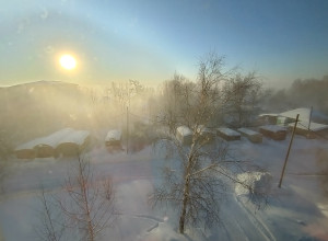 Мороз и Солнце!!! Берегите себя...