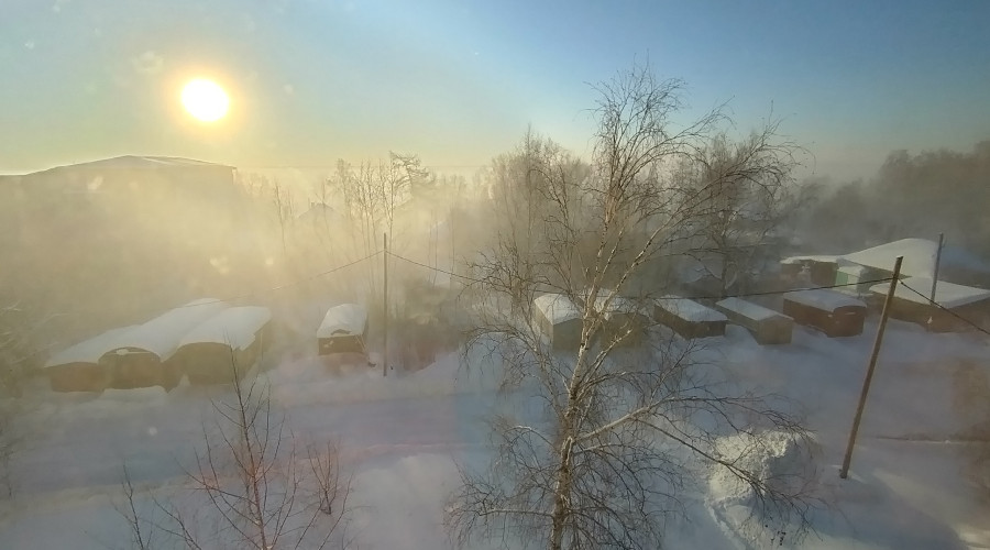 Мороз и Солнце!!! Берегите себя...