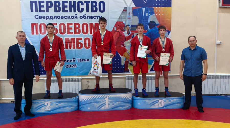 Серовские самбисты стали приз...