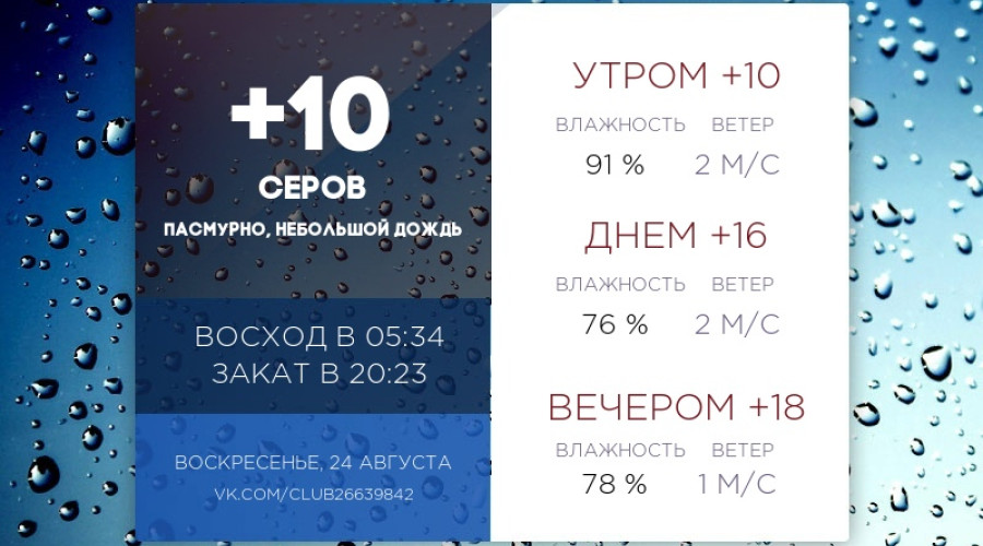 Сегодня воскресенье, 24 август?...