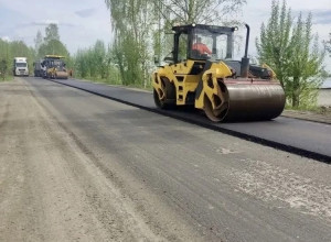 🚧В Ивделе продолжается асфал...