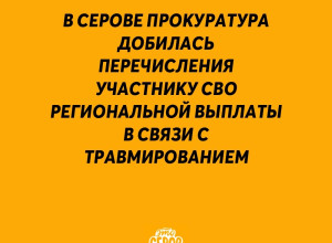 ❗️ В Серове прокуратура доби?...