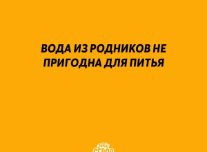 В Серовском округе родники не ...