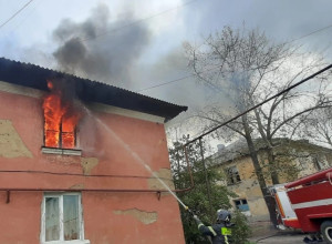 29 августа горела квартира в до...