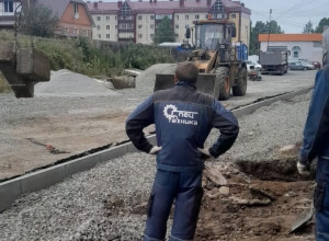 Продолжается благоустройство...