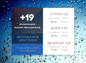 Сегодня понедельник, 22 июня 2026...