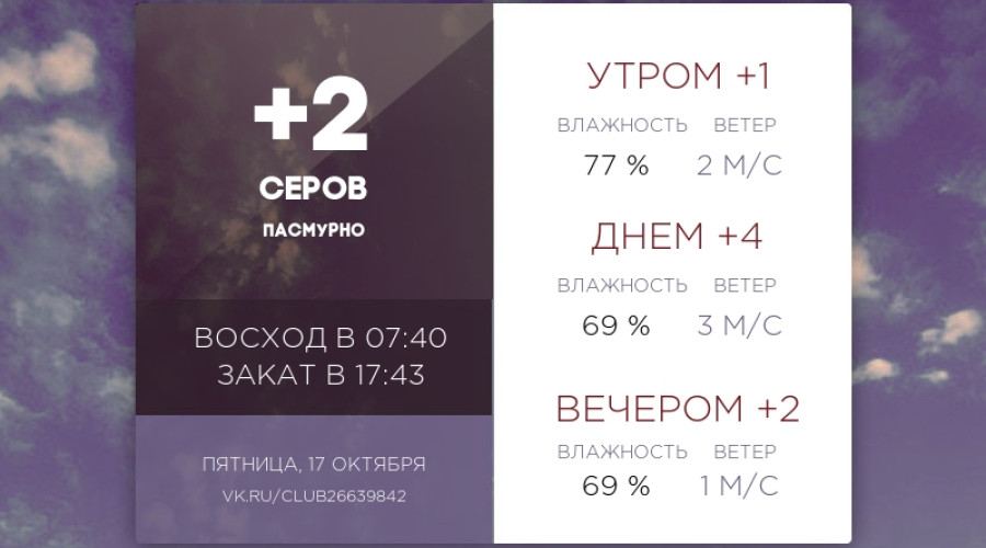 Сегодня пятница, 17 октября 2025 ?...