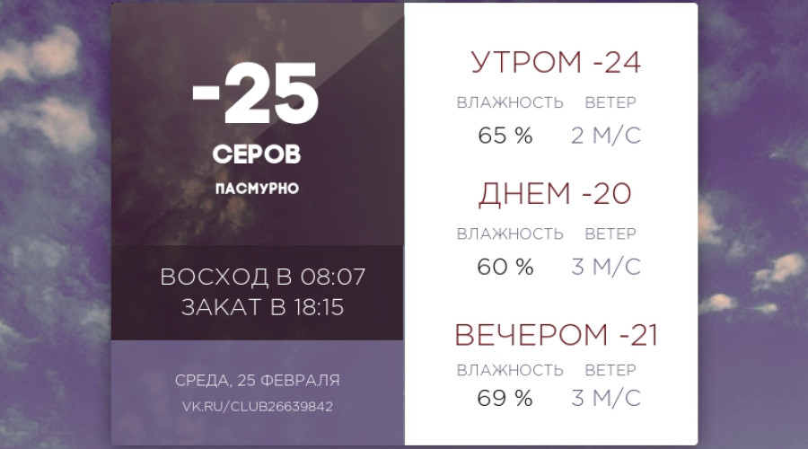 Сегодня среда, 25 февраля 2026 го?...