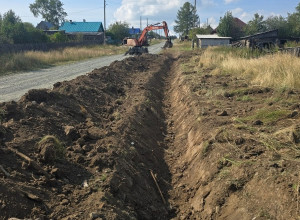 В поселке Полуночное начался ?...