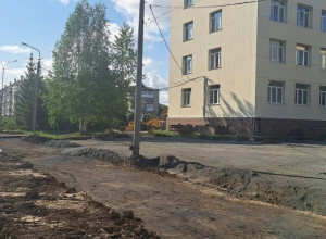 Продолжаются работы по благоу...