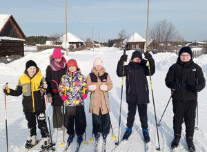 ⛷😊⛷Юные физкультурники шко?...