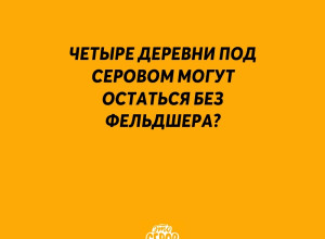 ❗️ Четыре деревни под Серово?...