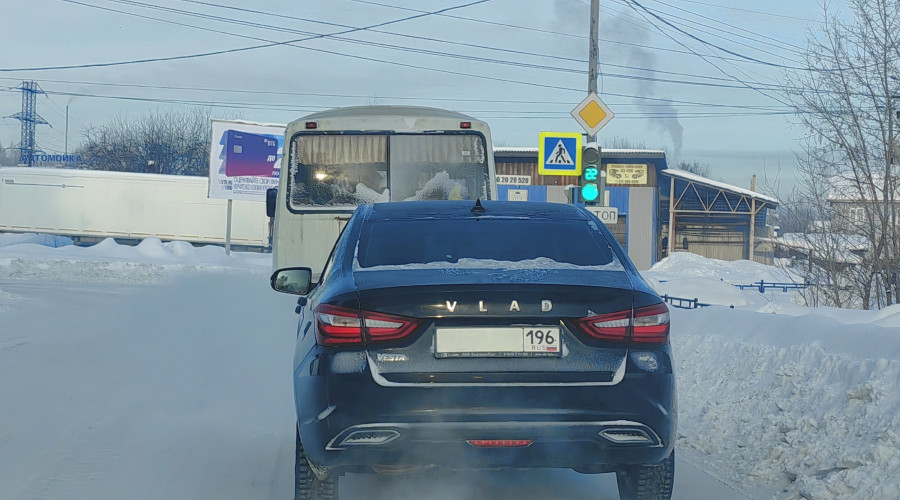 Lada VLAD - на дорогах Серова...