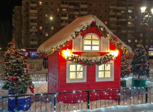 Зимний городок на Преображенс...