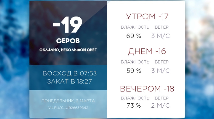 Сегодня понедельник, 2 марта 202...